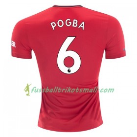 Fußballtrikots Manchester United Paul Pogba 6 2019-2020 Kurzarm Heimtrikotsatz kaufen